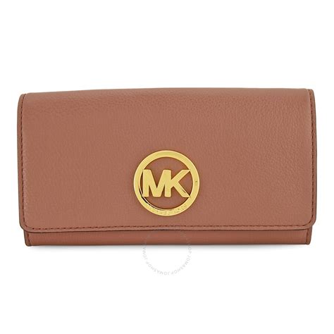 michael kors dusty rose wallet|Michael Kors Fulton Carryall Wallet .